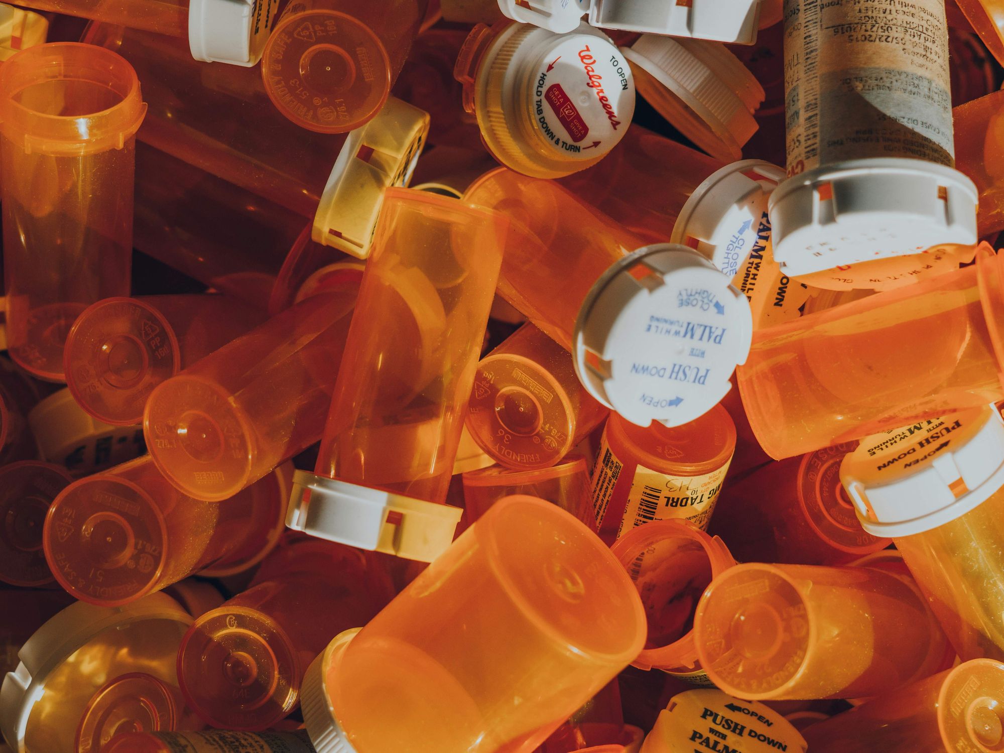 orange prescription bottle