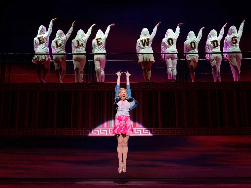 Original Broadway cast of Legally Blonde