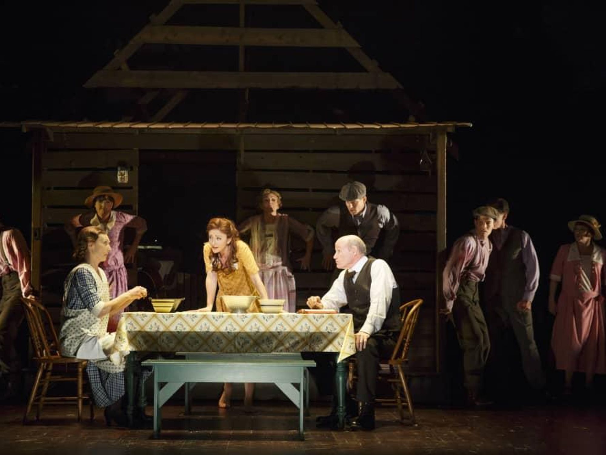 Original Broadway company of "Bright Star"