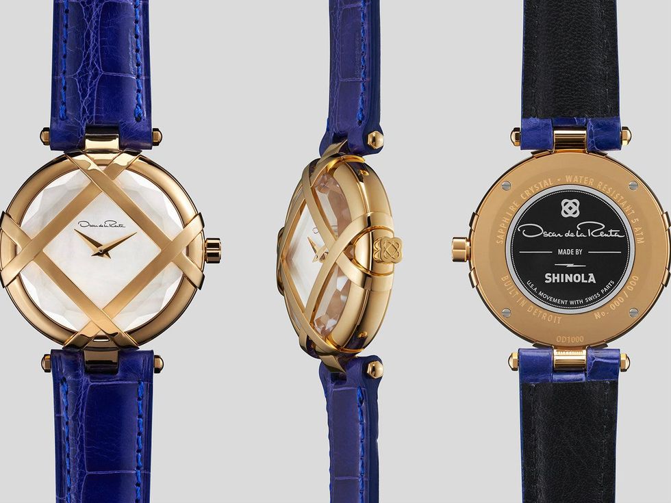 Oscar de la Renta watches ad