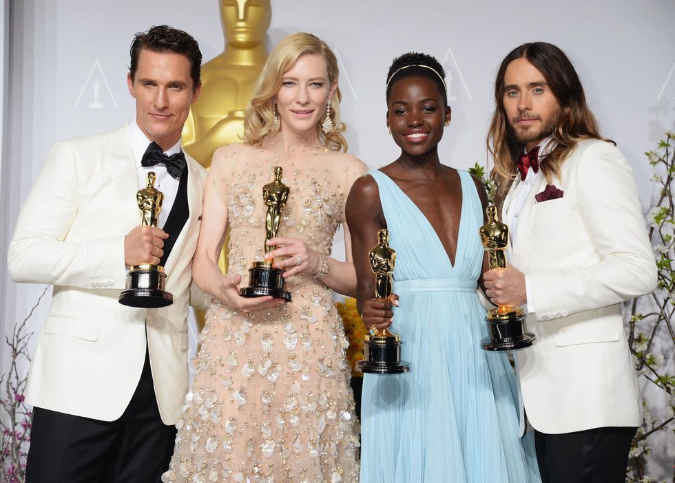 Oscars, Matthew McConaughey, Cate Blanchett, Lupita Nyong'o, Jared Leto