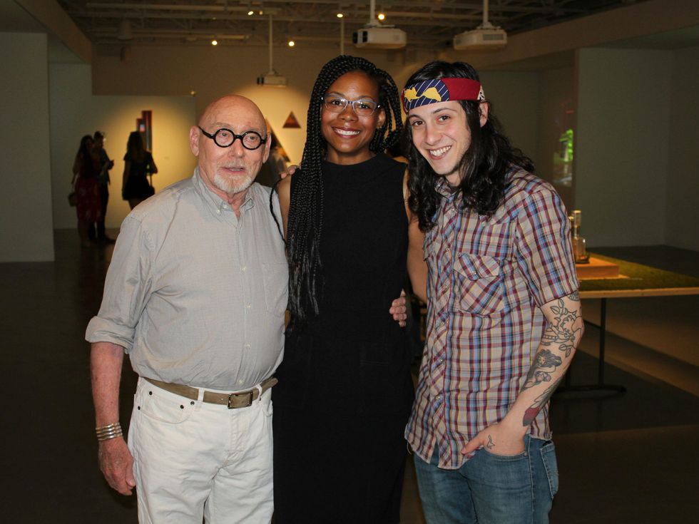 Otis Jones, Aja Martin, Bret Slater, Zhulong Gallery Dinner, Zhulong Gallery Dinner