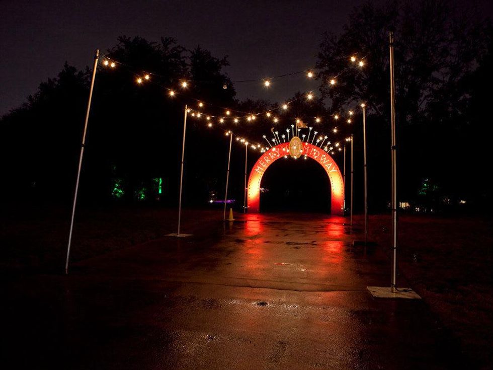 Outdoor event lighting by Beyond