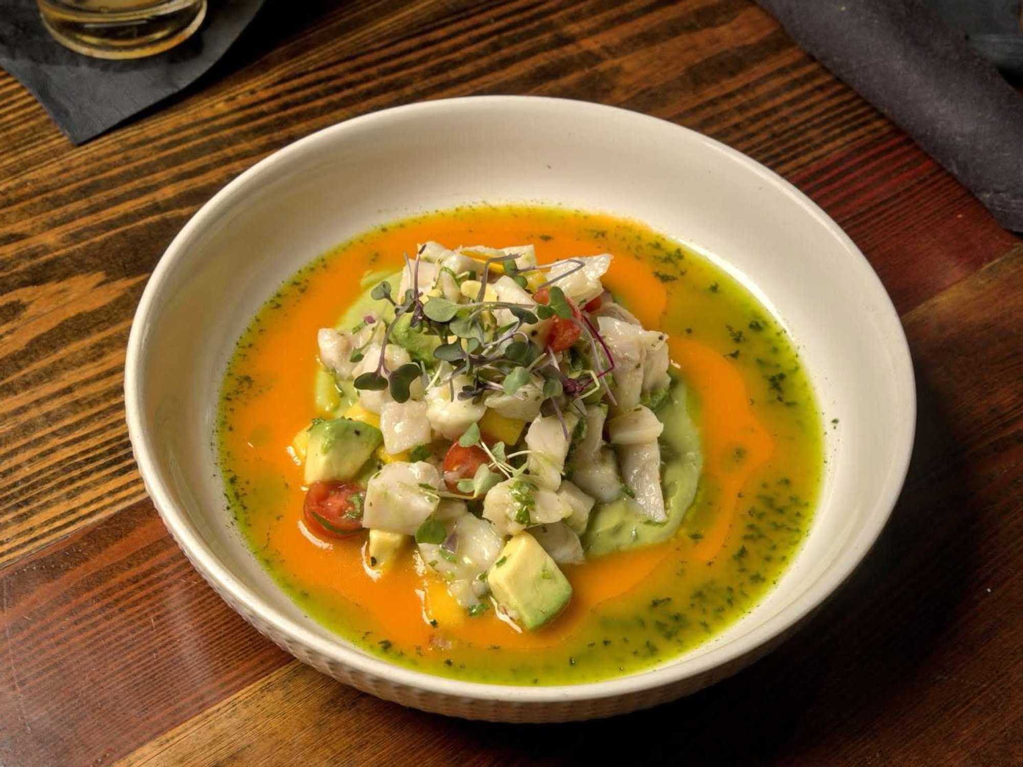 Pacific red snapper ceviche