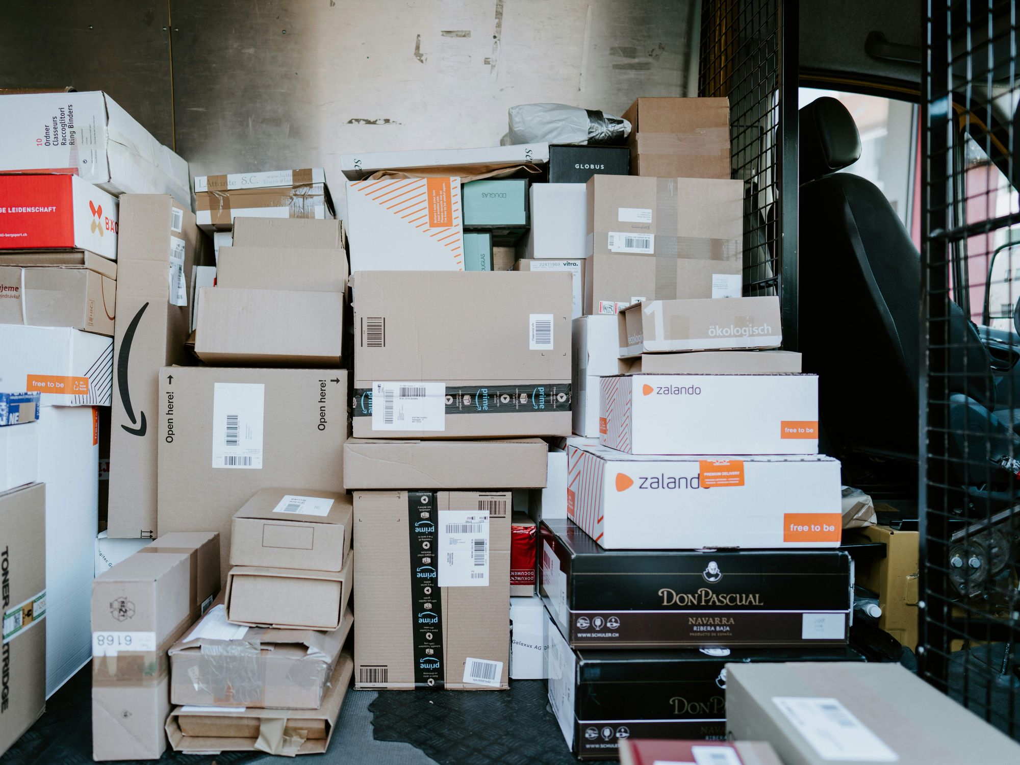 Package delivery in Texas