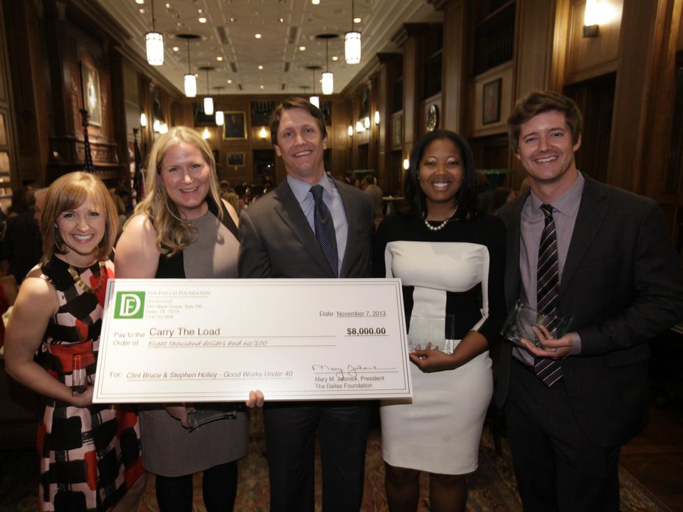 paige chenault, cassie evans, stephen holley, brittany byrd, j mack slaughter, good works under 40