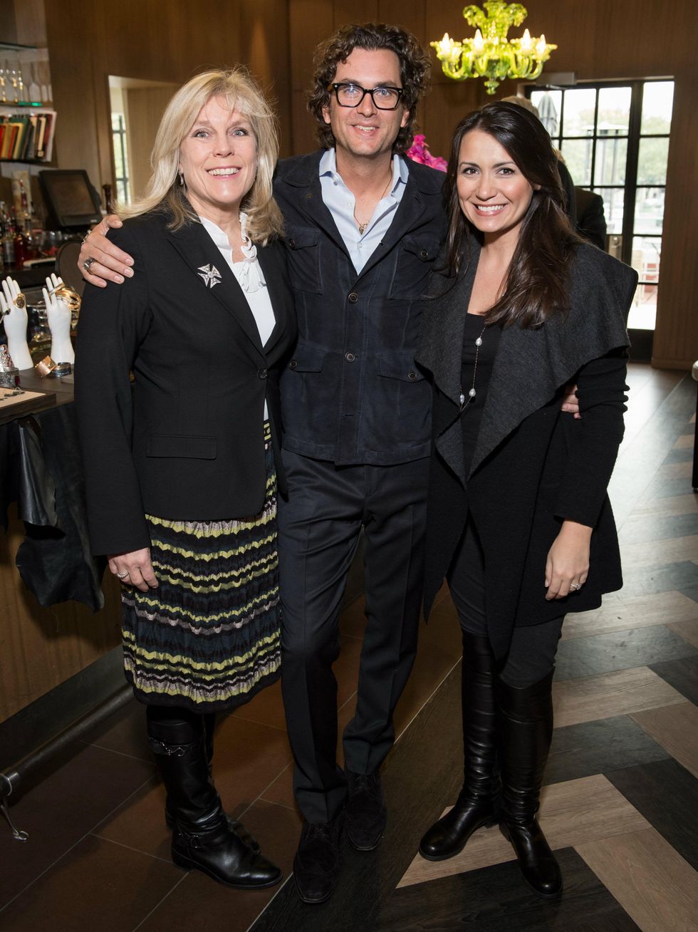 Paige Flink, Todd Reed, Kimberly Schlegel Whitman, Ylang 23 Todd Reed Event