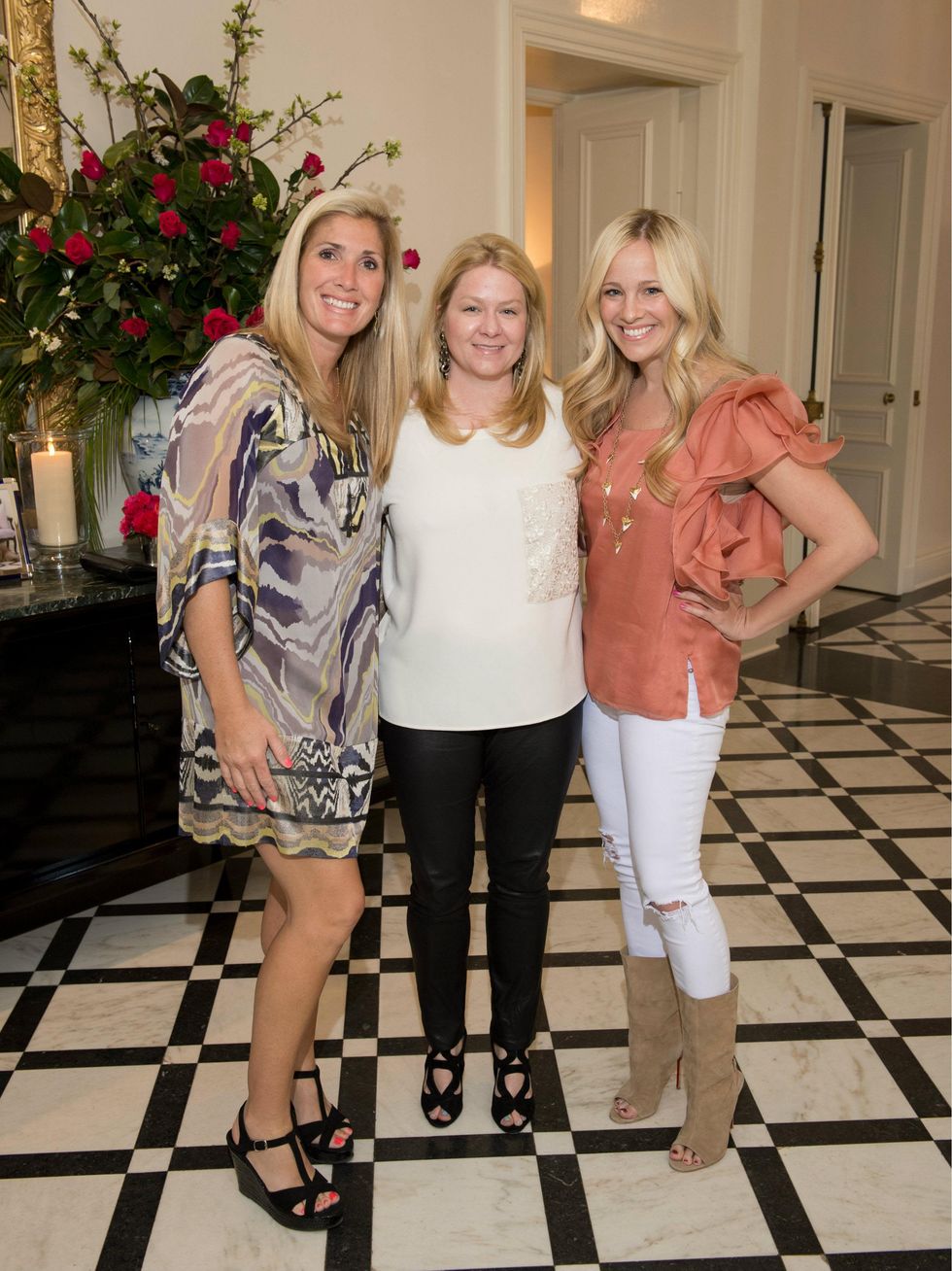 Paige Mcinerney, Amy Presidge, Julianna LeBlanc, Ylang 23's Irene Neuwirth event