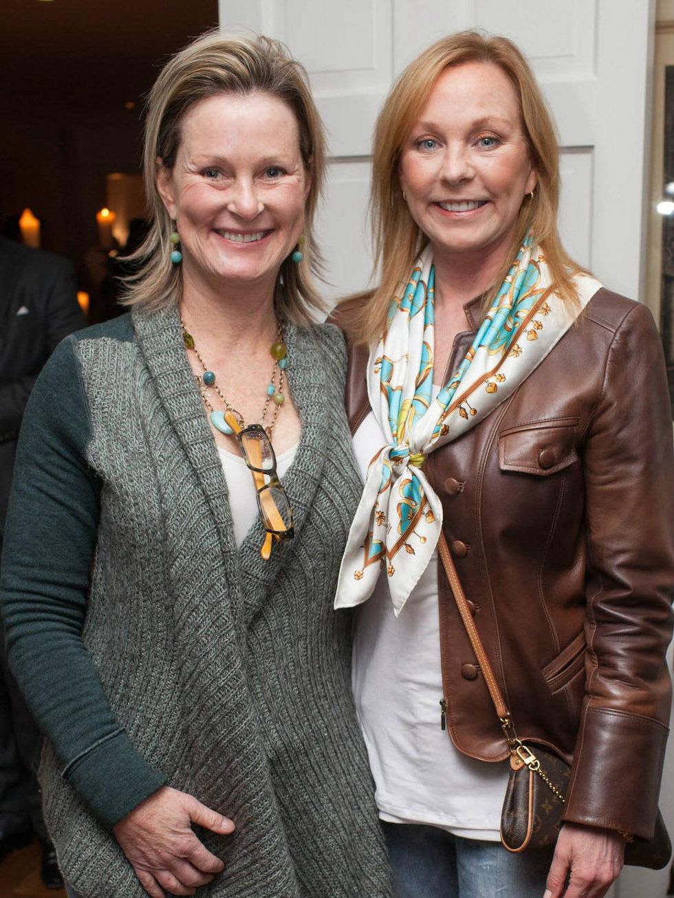 Paige Nash, Kaki Roach, Jan Barboglio party