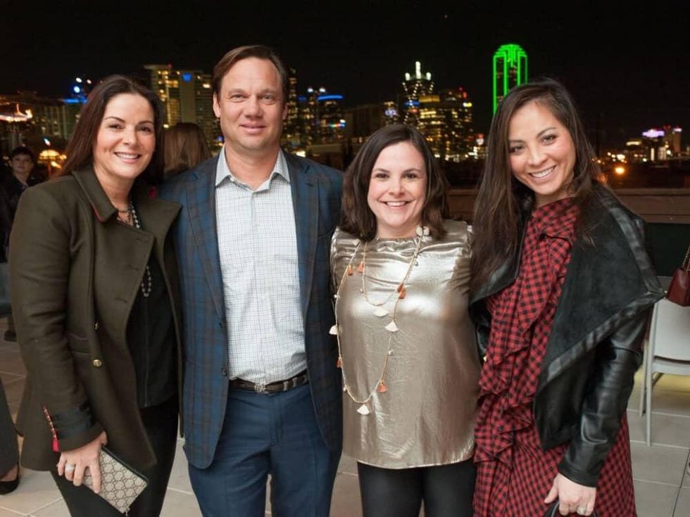 Paige Westhoff, Theron Bryant, Jennifer Burns, Samantha Wortley, Partners Card 2018