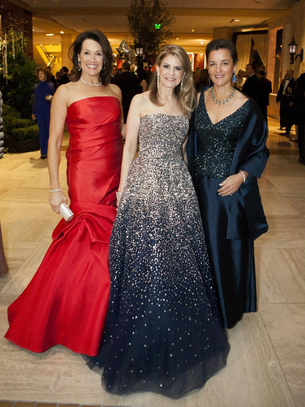 Dallas' bestdressed dazzle at Crystal Charity Ball with gowns