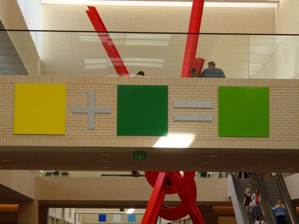 Pamela Nelson's Color Equations at NorthPark Center