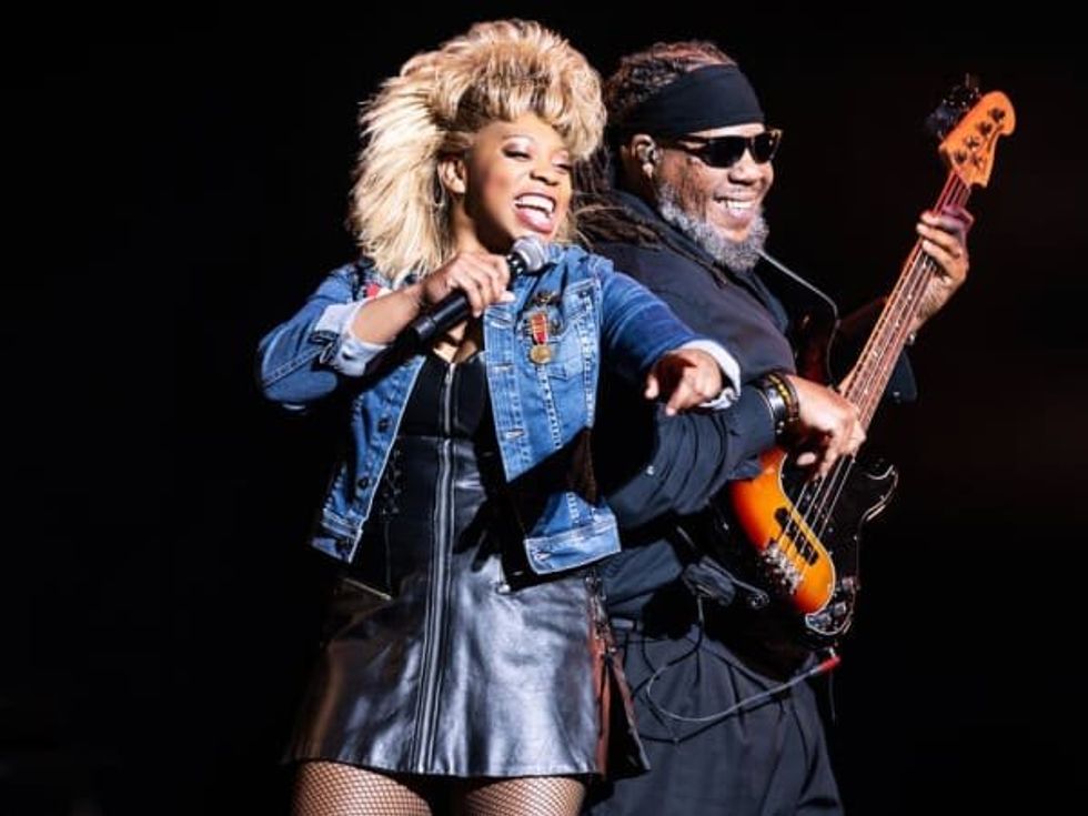 Parris Lewis as Tina Turner in Tina: The Tina Turner Musical
