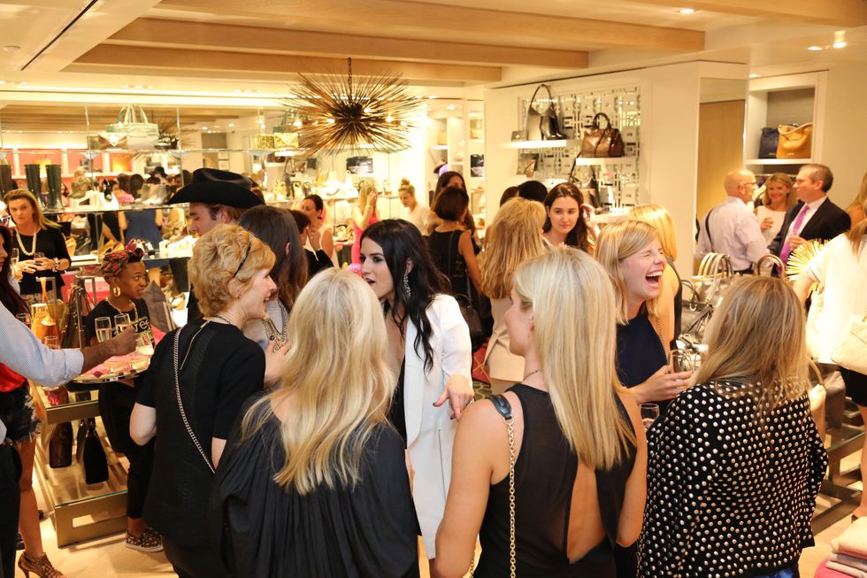 Party Atmosphere at Elaine Turner New York Fashion Week launch party September 2014