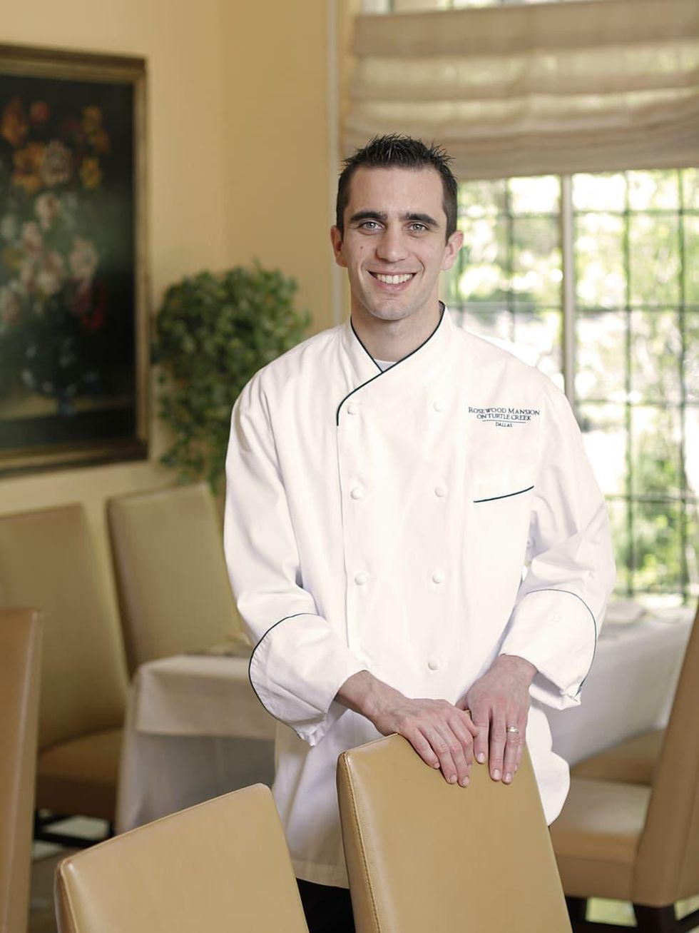 Pastry chef Nicolas Blouin of Rosewood Mansion on Turtle Creek