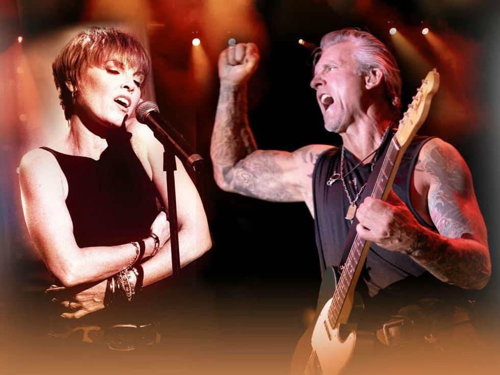 Pat Benatar and Neil Giraldo