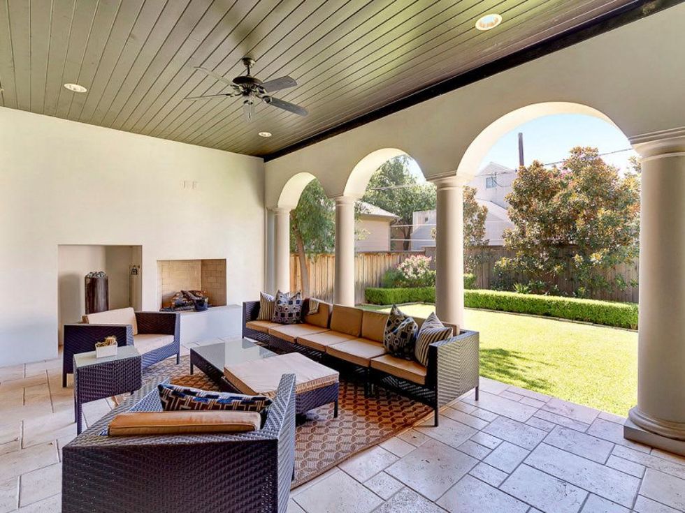 Patio at 3417 Villanova in Dallas