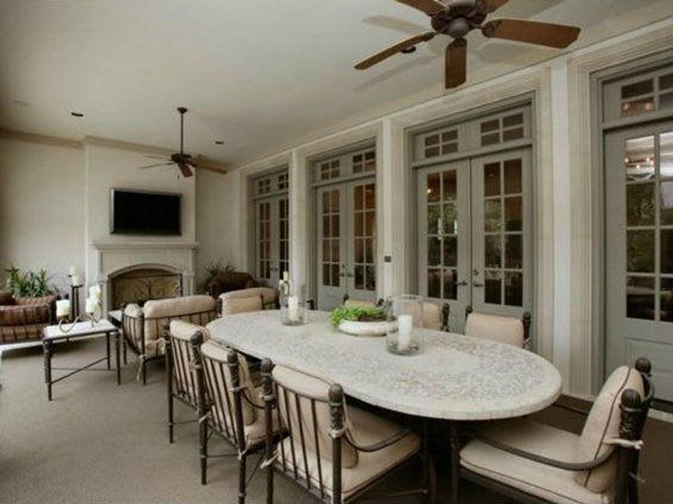 Patio at 3801 Normandy Ave. in Dallas