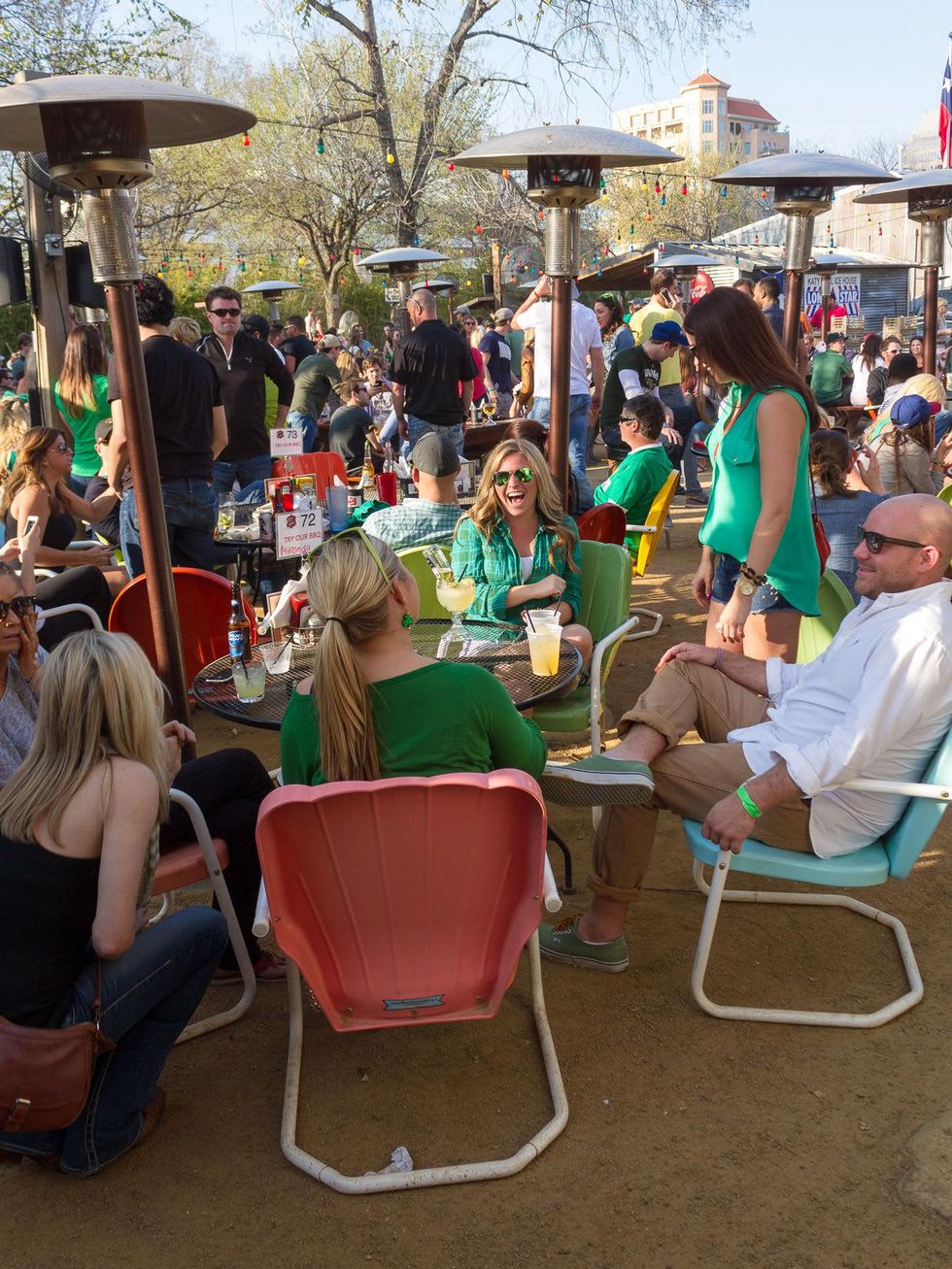 Patio at Katy Trail Ice House in Dallas