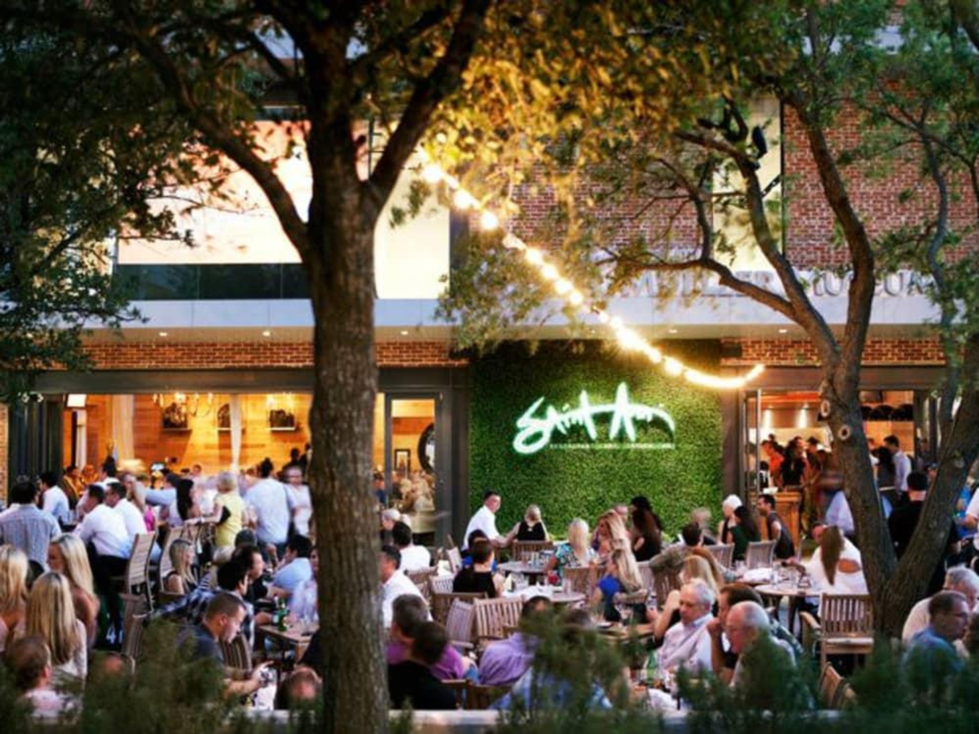 Patio at Saint Ann Restaurant & Bar in Dallas