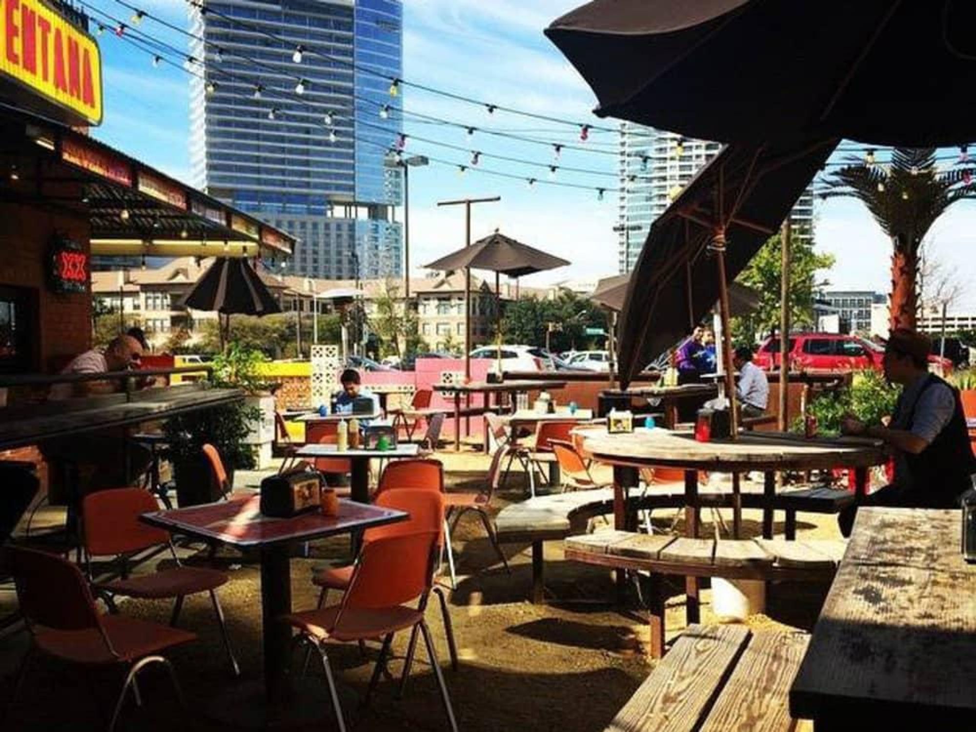 Patio at Taqueria La Ventana