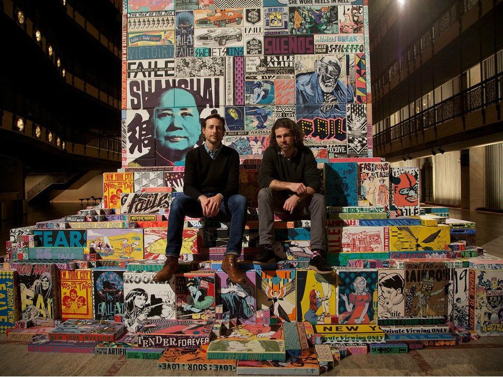 Patrick McNeil and Patrick Miller of Faile
