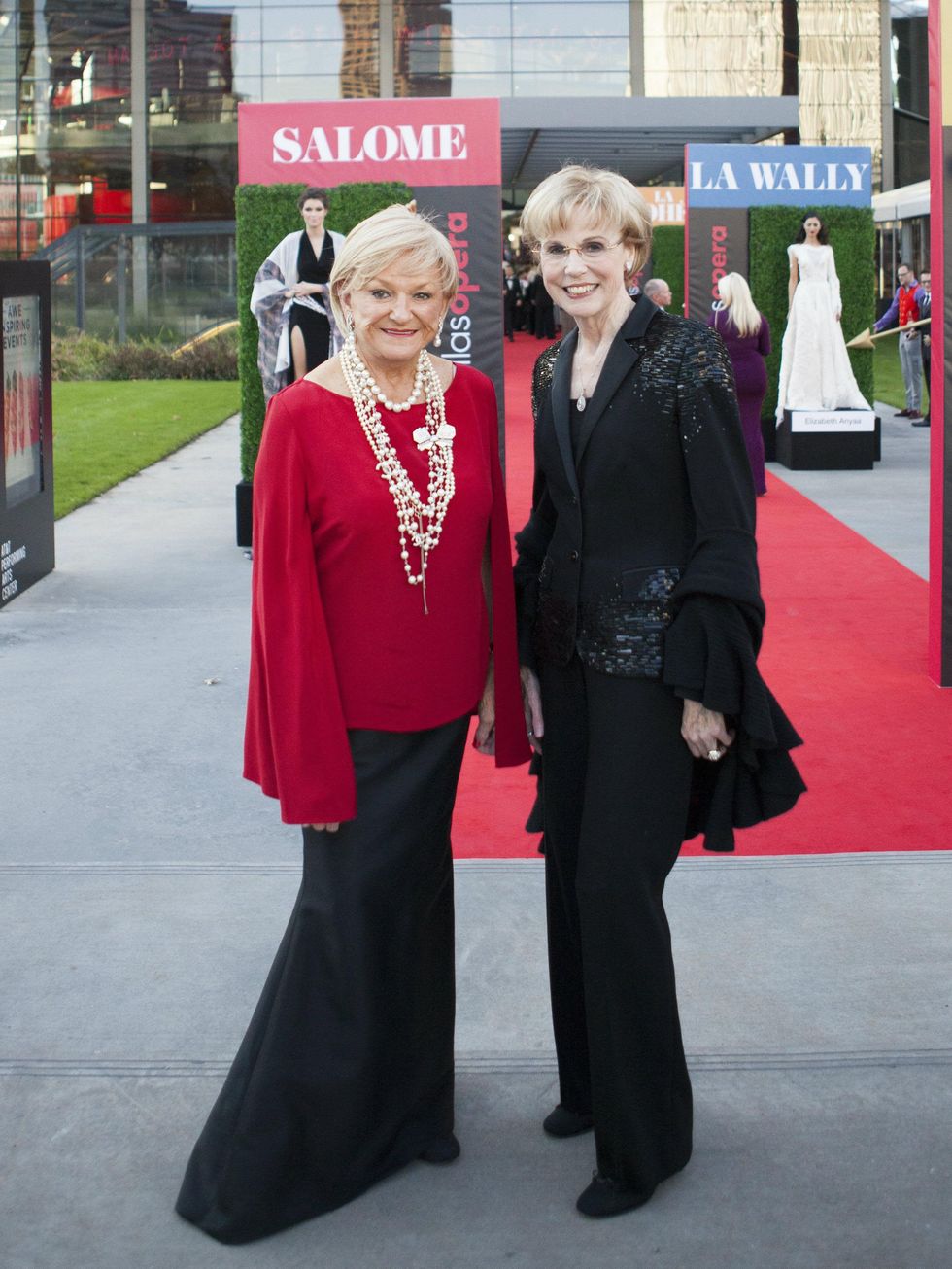 patsy donosky, tincy miller, dallas opera first night