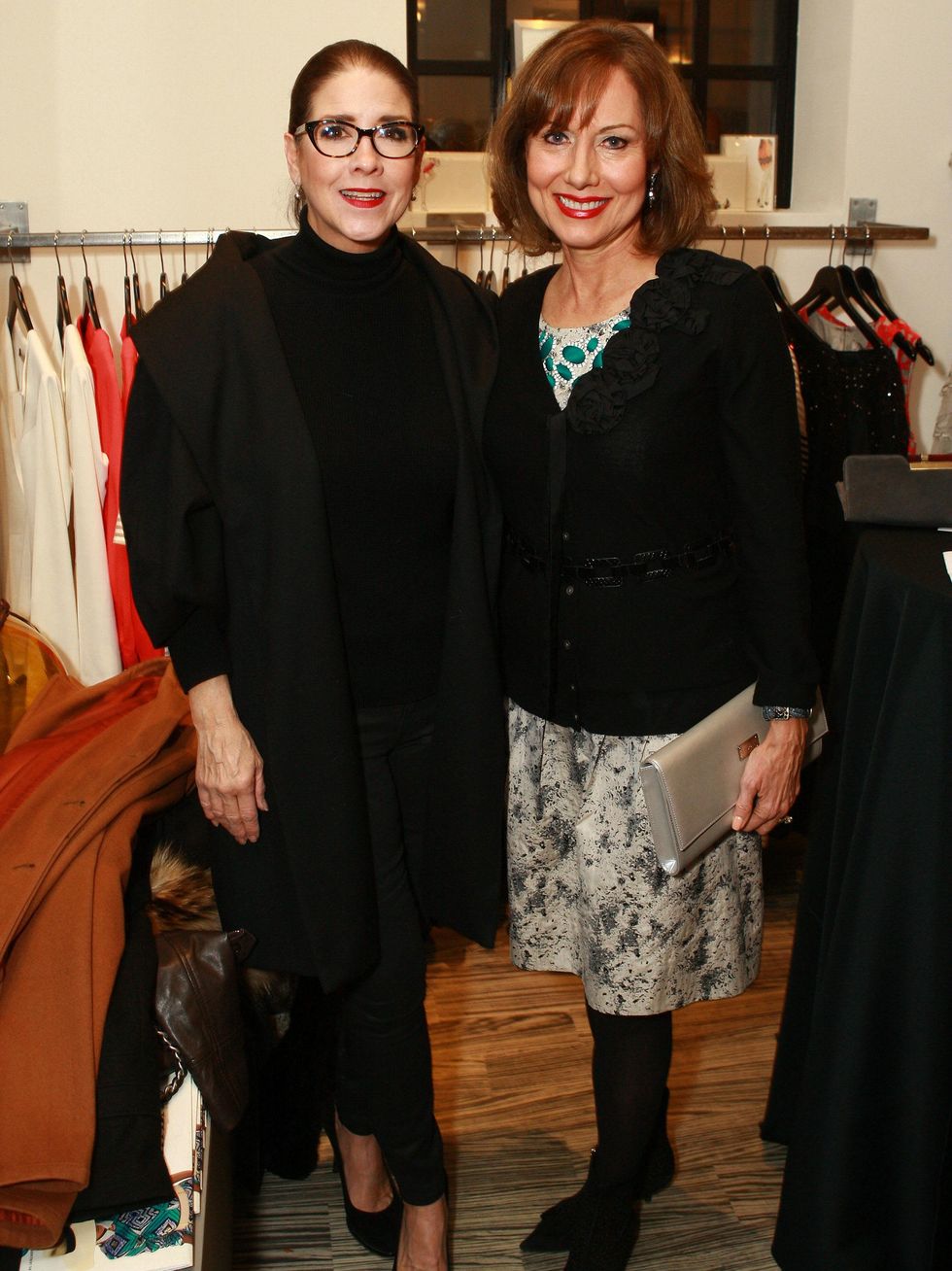 Patti Flowers, one of the hat judges; Natalie Taylor, MHT Judges reveal