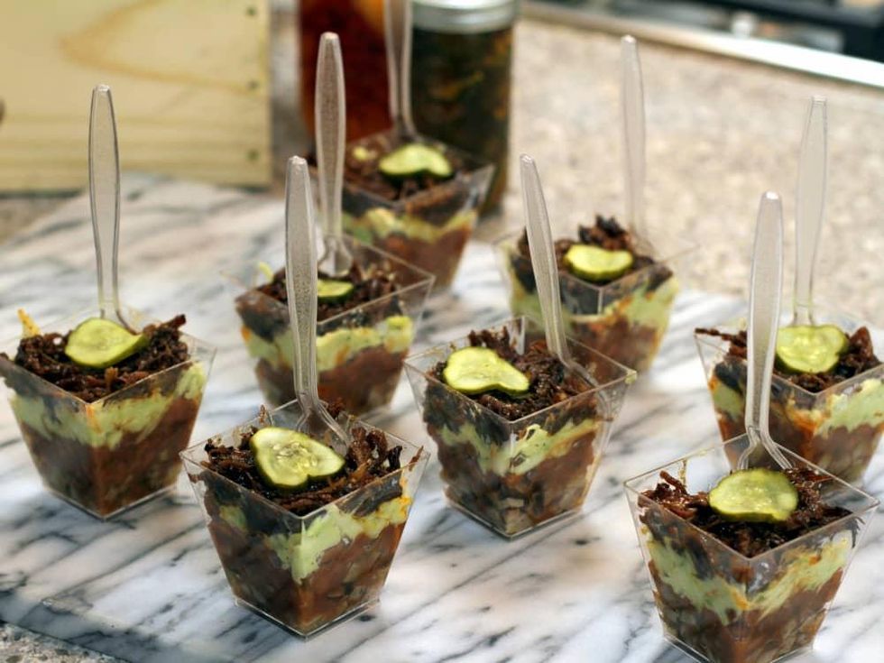 Patton Robertson's winning food