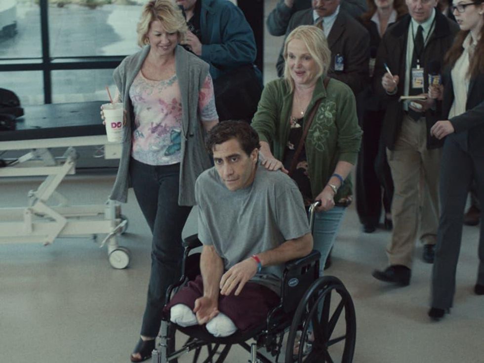 Patty O\u2019Neil, Jake Gyllenhaal, and Miranda Richardson in Stronger