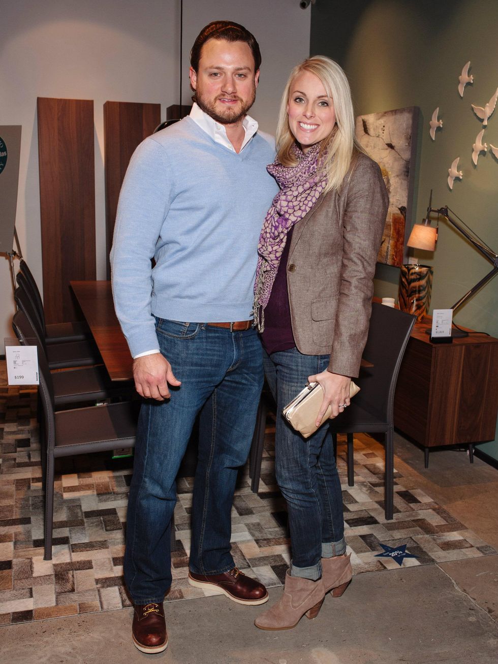 Paul and Becca Giarratano, Dwell Wrap Party