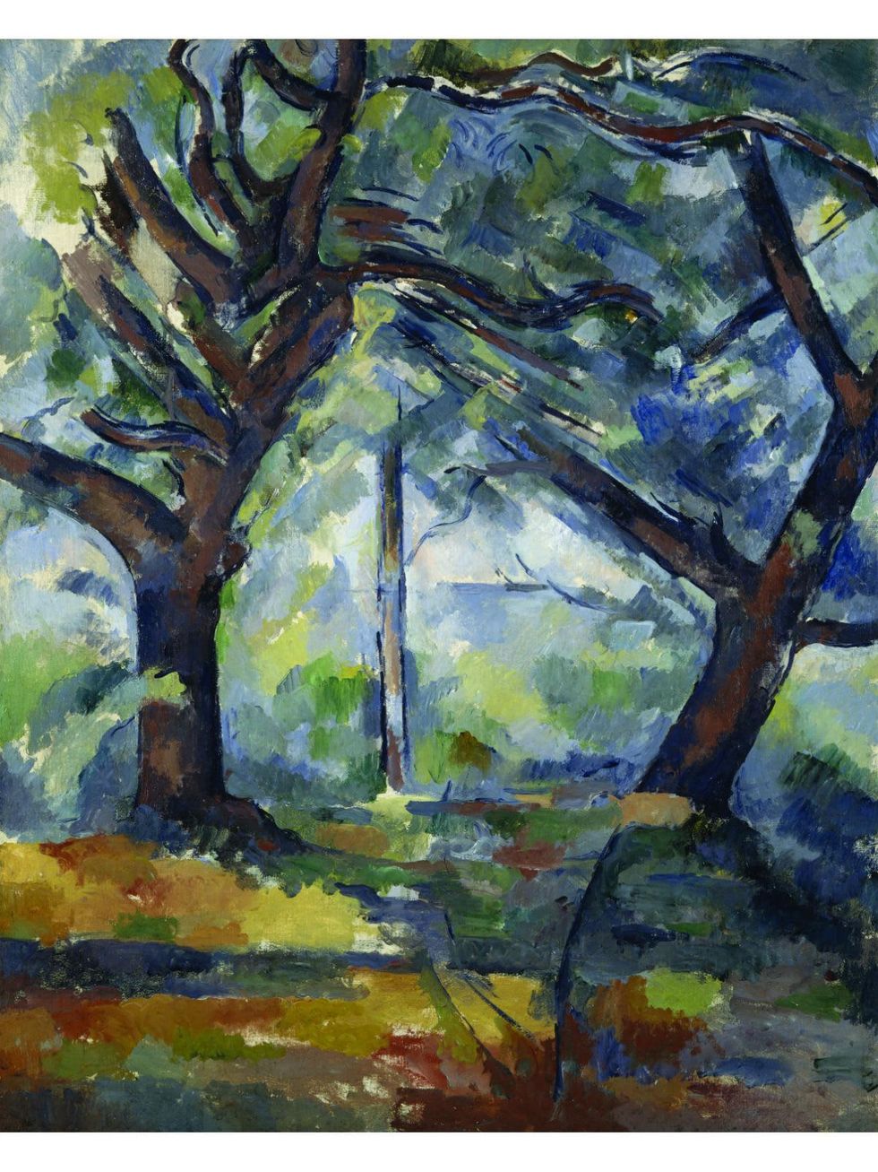 Paul Cezanne, The Big Trees