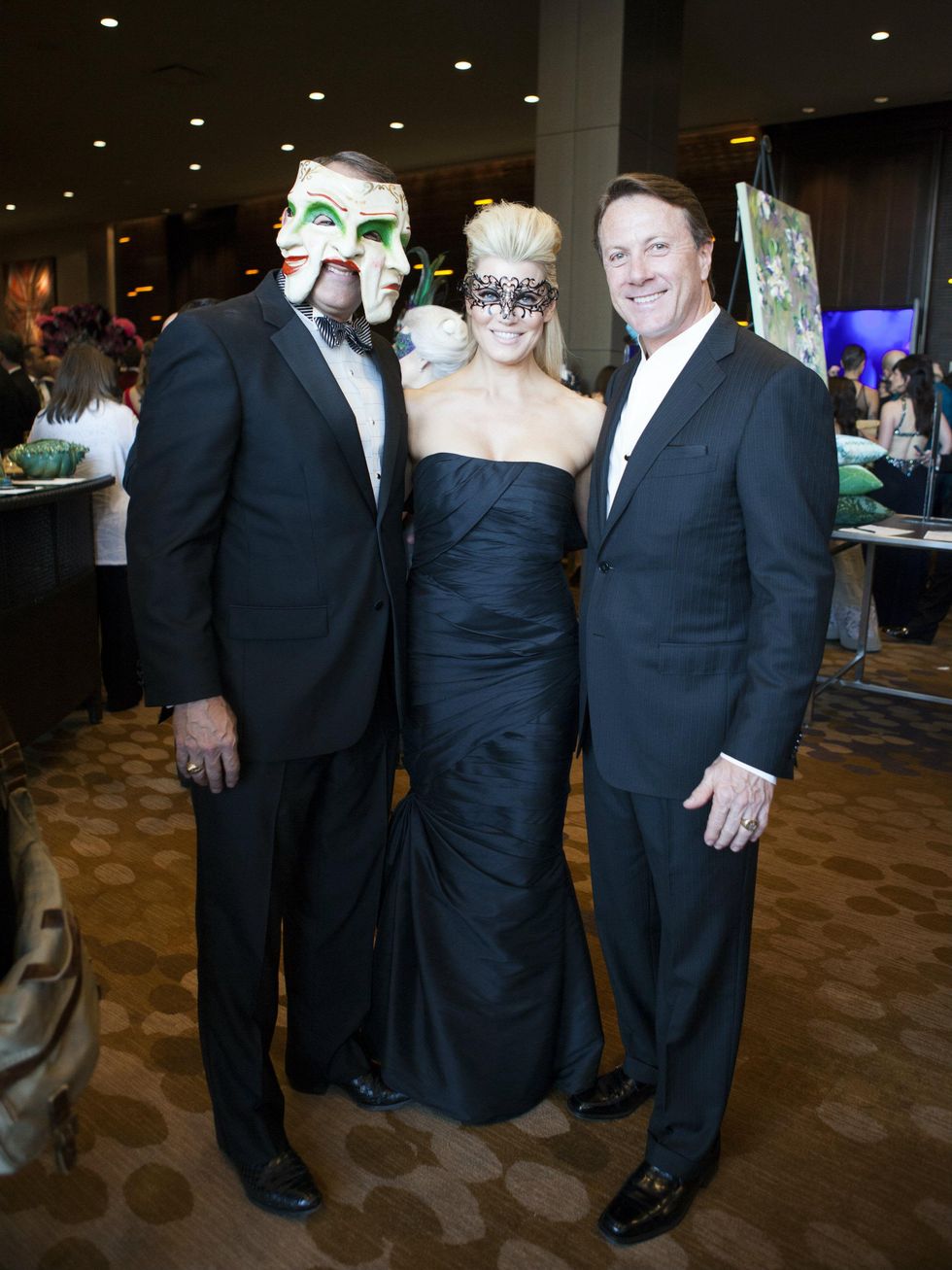 Paul Divis, Holly Davis, Stubbs Davis at House of DIFFA 2014