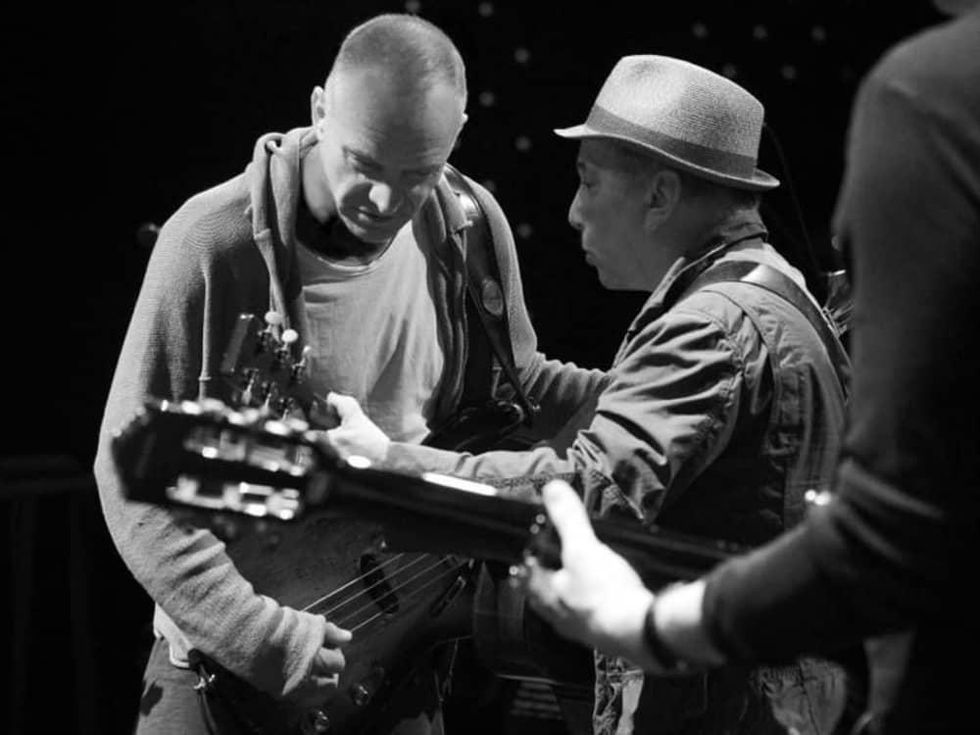 Paul Simon and Sting