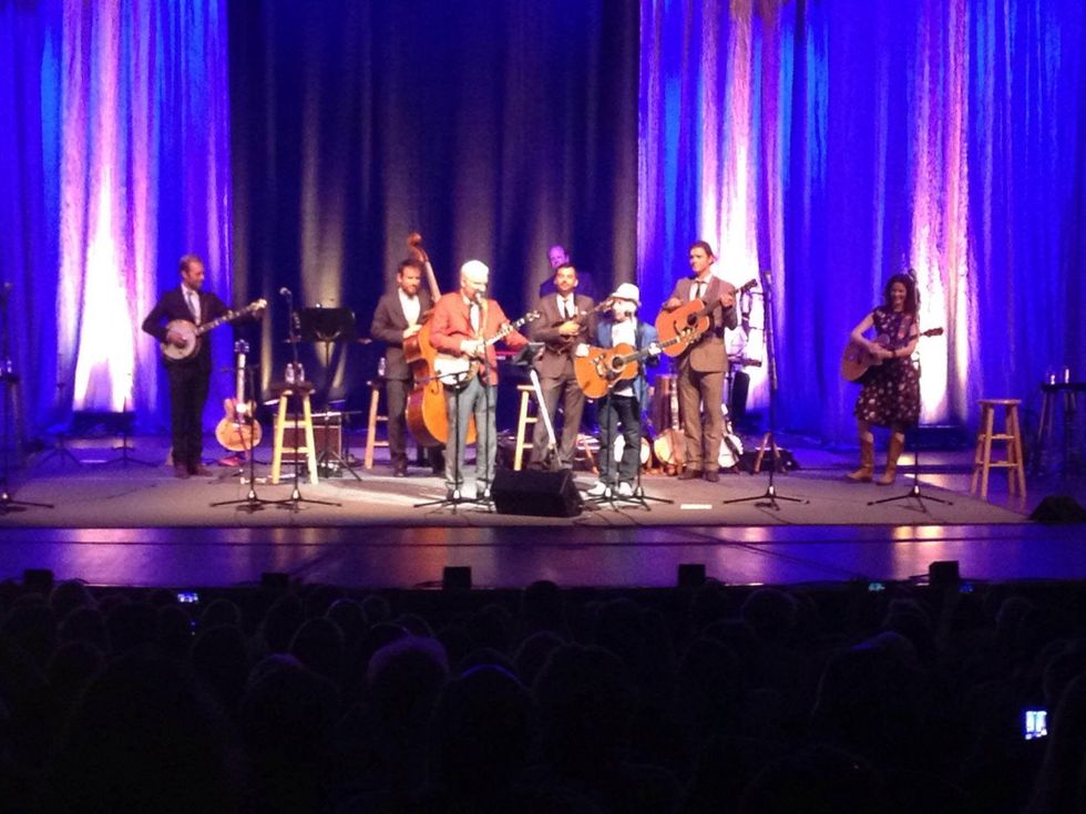 Paul Simon, Edie Brickell, Steve Martin at Houston Symphony concert July 2014