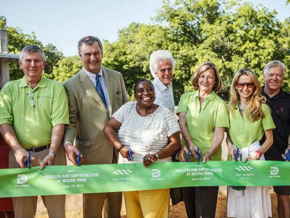 Paul W. Harris, Mike Rawlings, Vonciel Jones Hill, Craig Holcomb, Gail Thomas, Lynn McBee, Larry Jones, Trinity Trust