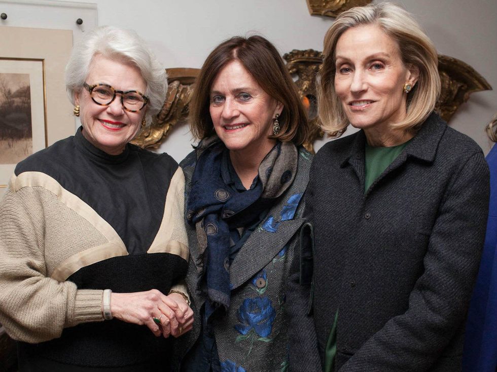 Paula Lambert, Mary Jane Ryburn, Josie McCarthy, jan barboglio party