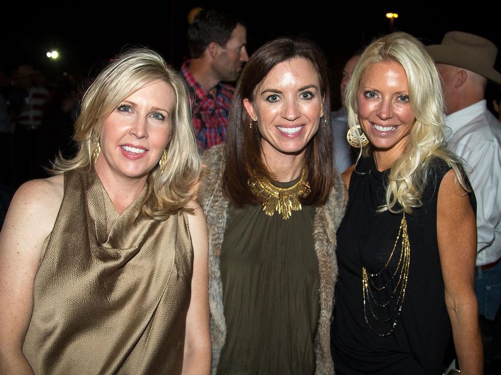 Paula Richmond, Stephanie Brink, Hilary Griffin, Cattle Barons Ball