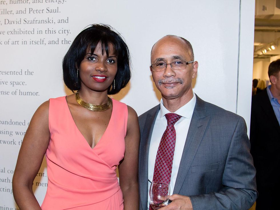 Pauline Willis, Terrence Hall, dallas art fair preview gala