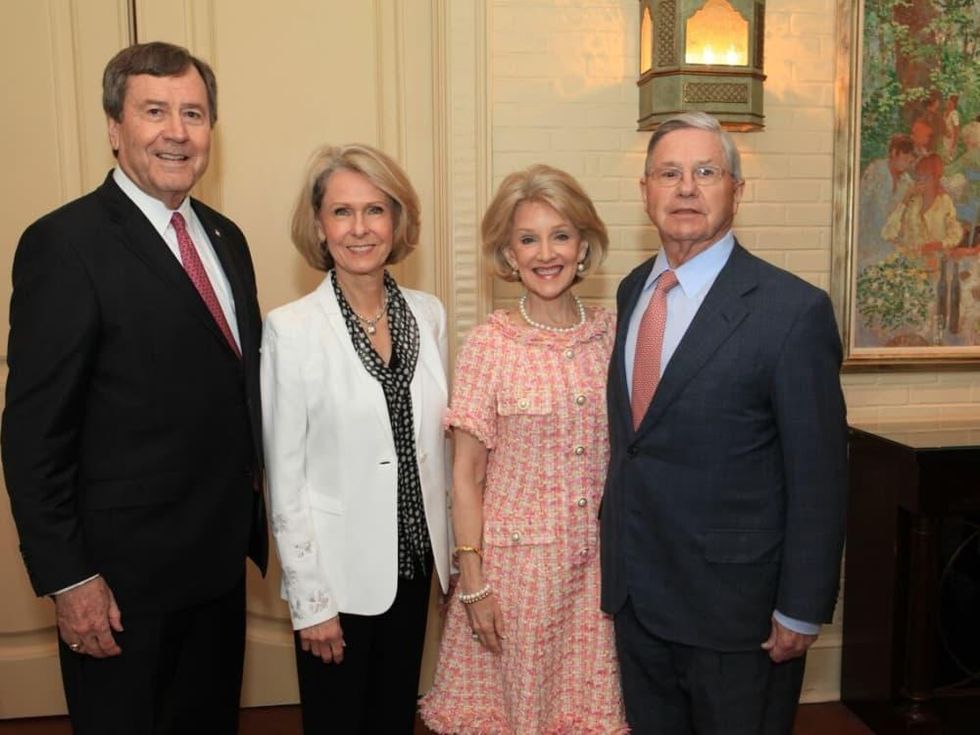PCHPS luncheon 2018, R. Gerald Turner and Gail Turner; Marla and Mike Boone