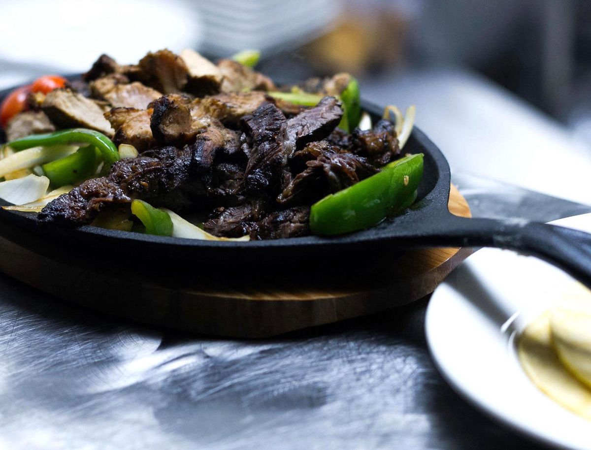 Fajitas from Peak & Elm. CultureMap Dallas