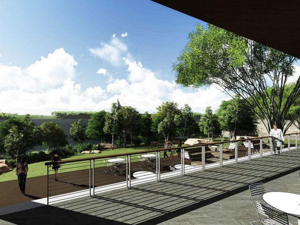 Pearl on the Peninsula in Flower Mound view from restaurant