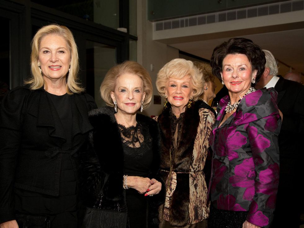 Peggy Sewell, Nancy Dedman, Billie Leigh Rippey, Linda Gibbons, Flora Award