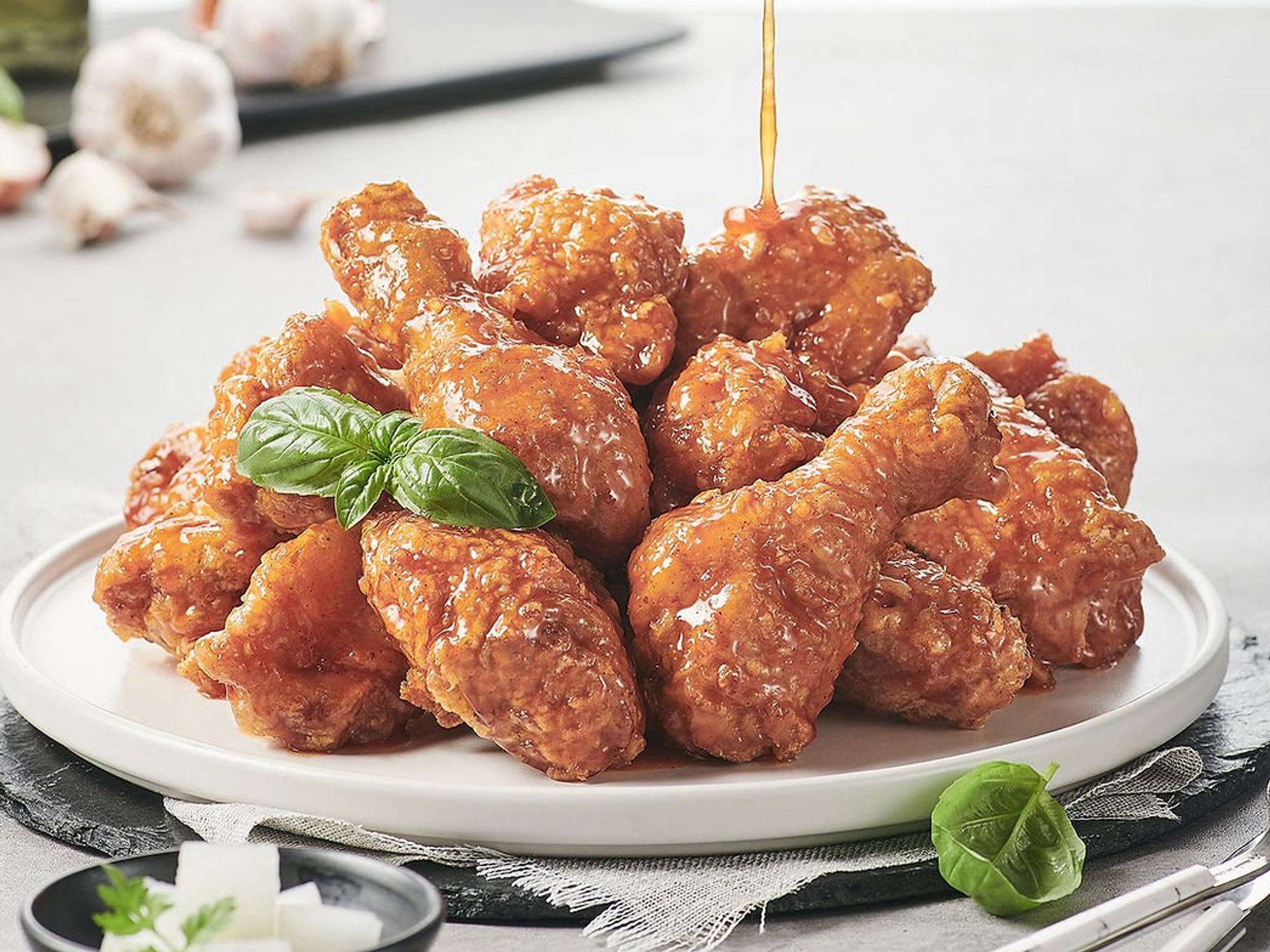Korean Fried Chicken Wings - Beyond Sweet and Savory