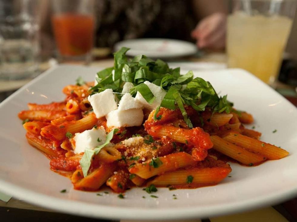 Penne Pomodoro, Pasta, Italian, Restaurant