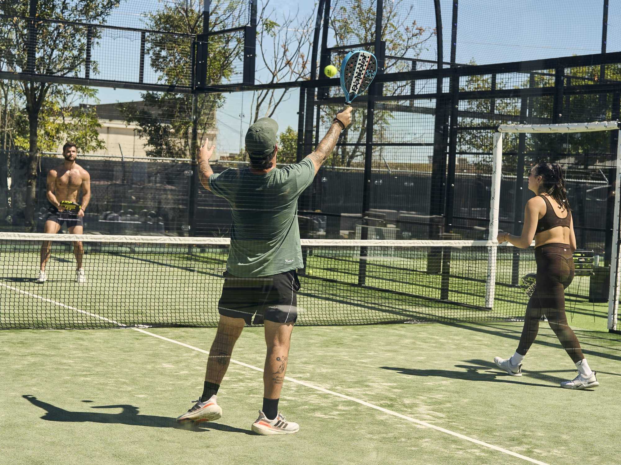 People playing at Padel39