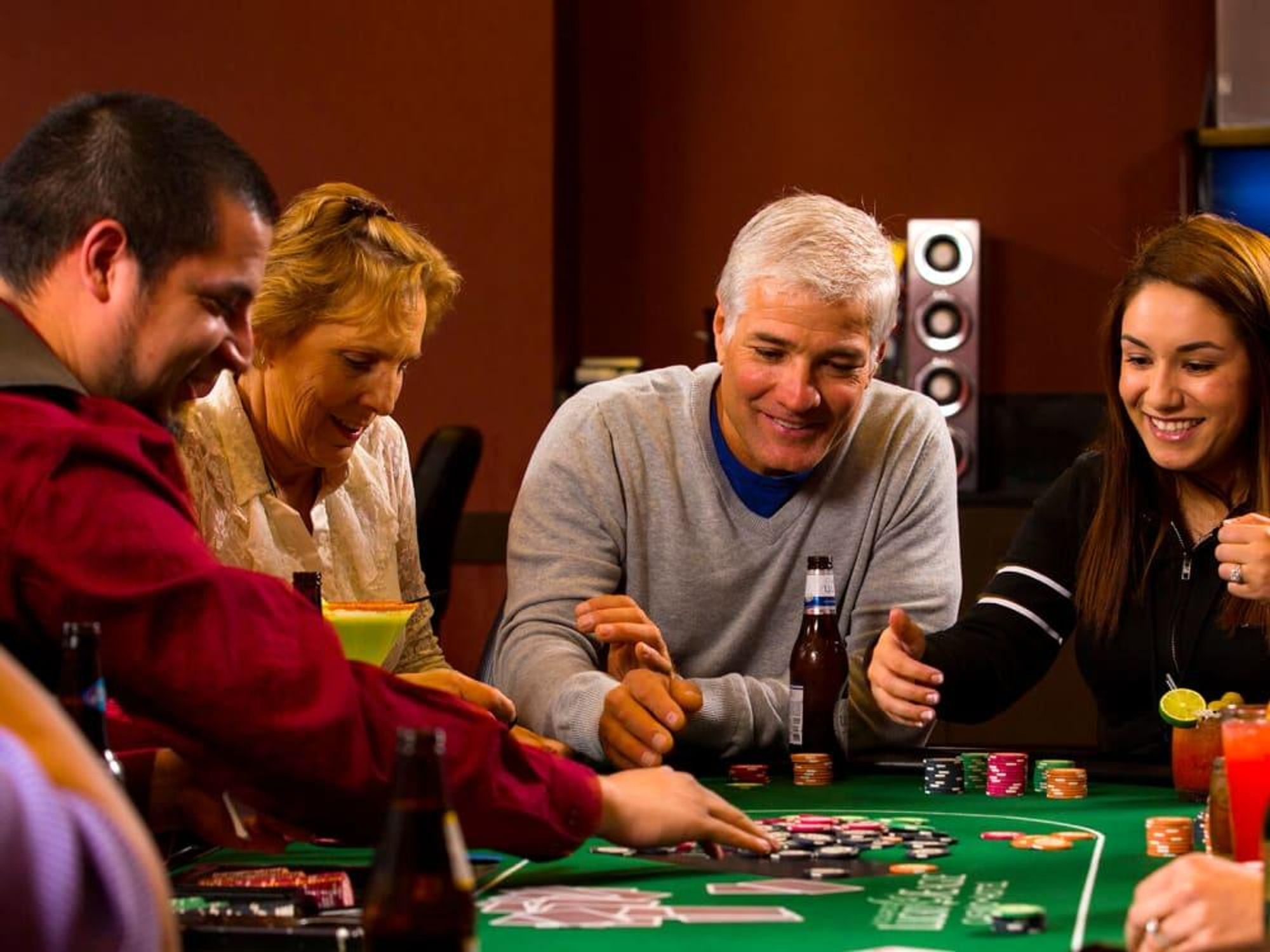 People playing poker
