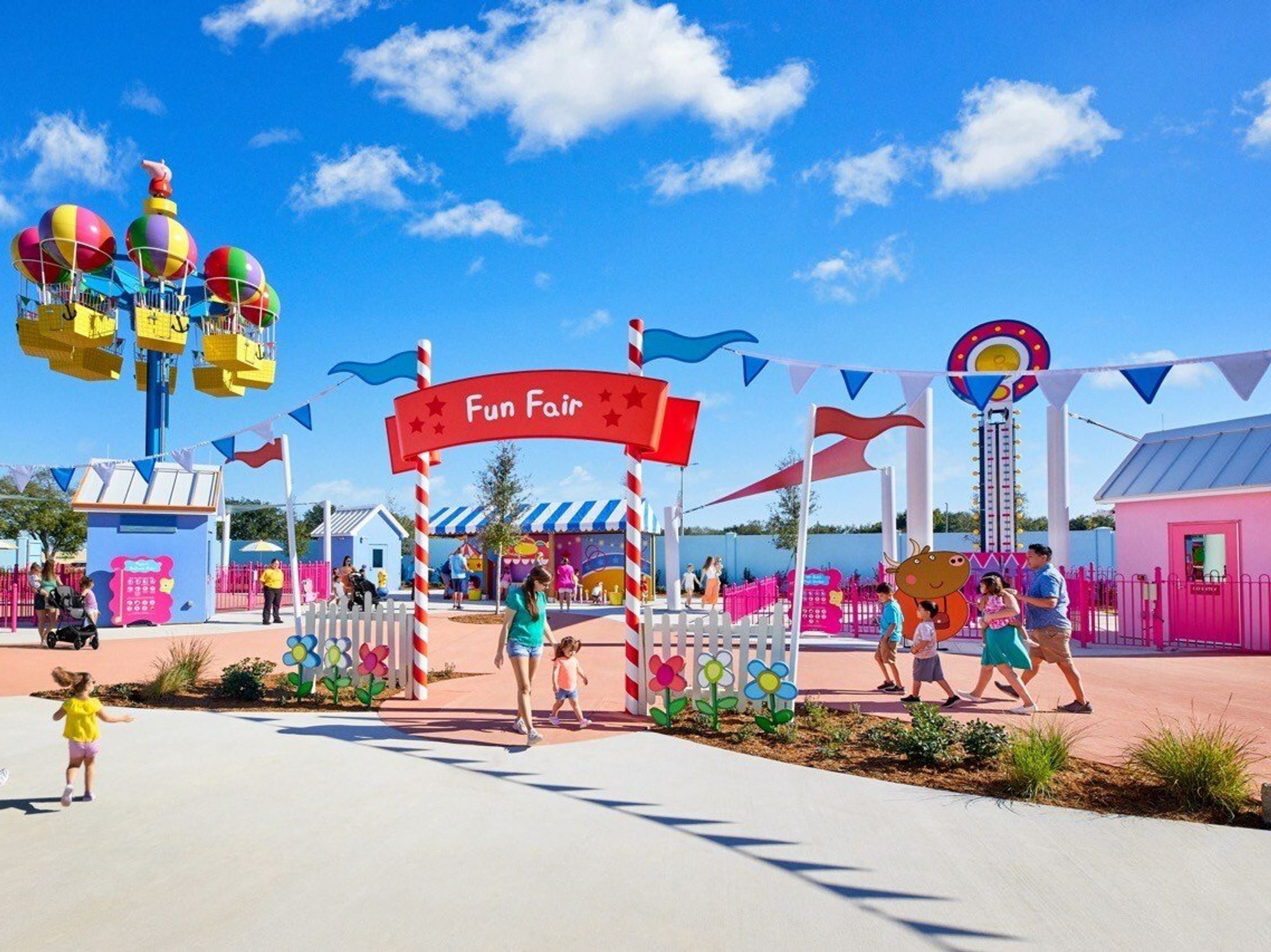 Peppa Pig reveals all the rides coming to new Dallas-Fort Worth
