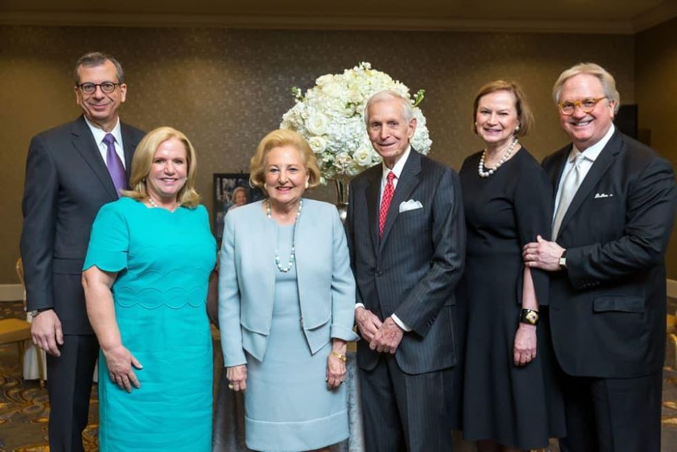 Peter Altabef, Jennifer Altabef, Margot Perot, Davis Hamlin, Carol Glendenning, Don Glendenning