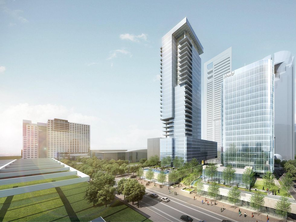 Phase 1,2,3, Hall Arts in downtown Dallas